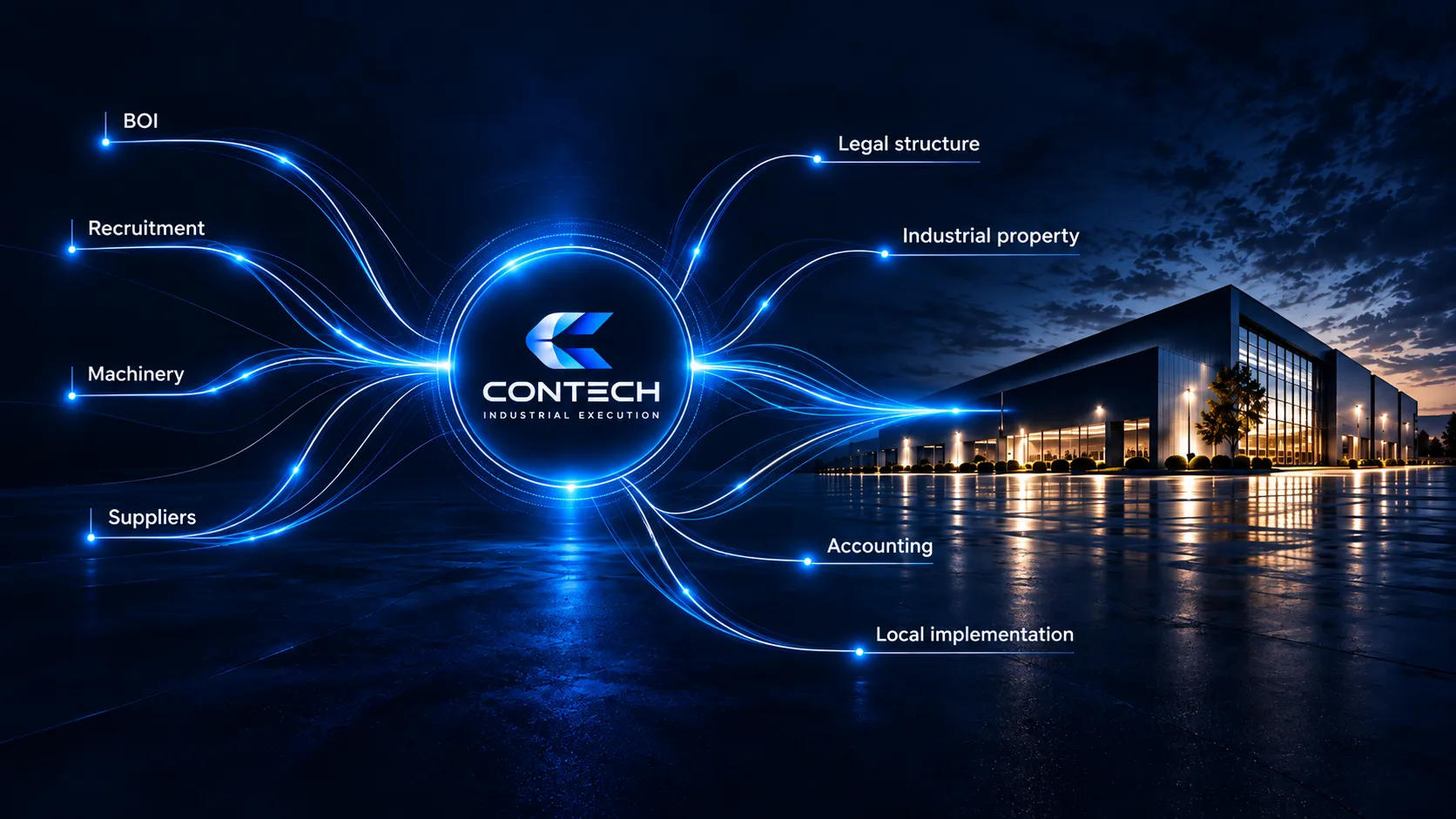 Contech industrial capability network leading toward manufacturing launch